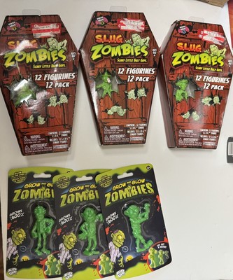 SLUG ZOMBIES   Series 2, 3 & 4 New Sealed Plus 3 Grow and Glow Zombies Lot