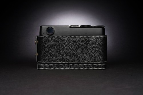Handmade Genuine Real Leather Half Camera Case Bag Cover for Konica Hexar RF - Picture 13 of 37