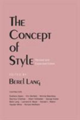 Concept of Style, Paperback by Lang, Berel (EDT), Brand New, Free shipping in...
