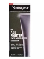 Neutrogena Age Fighter Men's Face Moisturizer - 1.4oz. Expires in 2024 - NEW