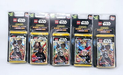 Lego Star Wars - Trading Card - Booster und Starterpack - 5 Set - Neu & OVP