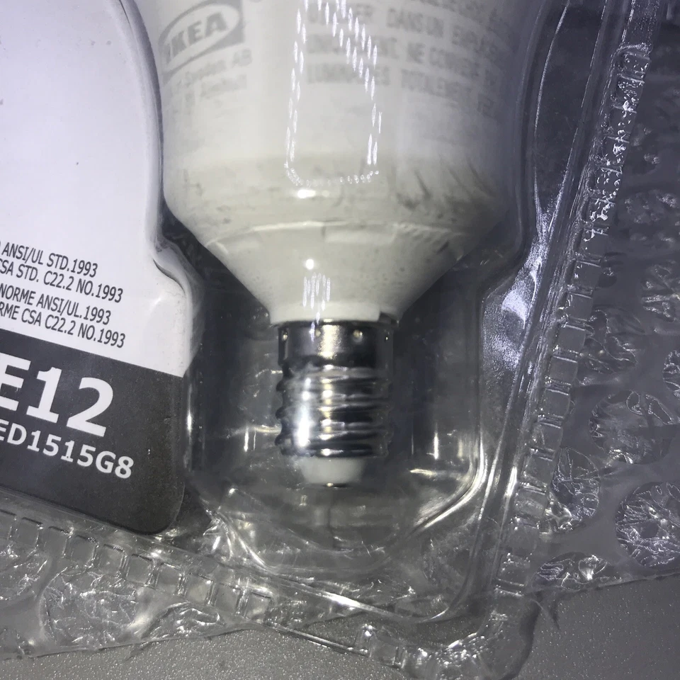 Two E12 LED Lightbulbs 600lm - Image 3 of 4