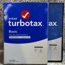 📀 Intuit TurboTax Basic Step-By-Step Guidance, 2020