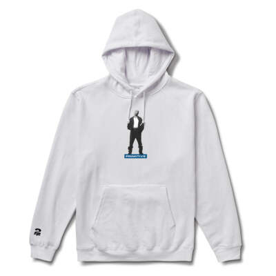 PRIMITIVE Men's Pullover Hoodie POSTED  White - Size Large - NWT - LAST ONE LEFT