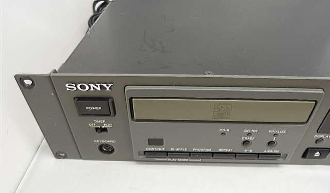 Sony CDRW33 Professional Rack Mount CD Audio Recorder Player Japan eBay