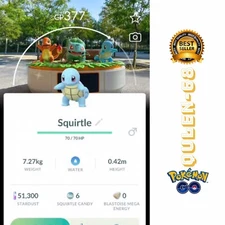 Pokémon Go - Shiny Squirtle Background Osaka Japan - Trade Registered Or PtC 20k