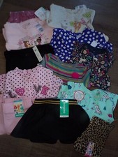Infant Girls Size 3-6 Months Pretty Lot of Mixed Fall Clothes-NWT 