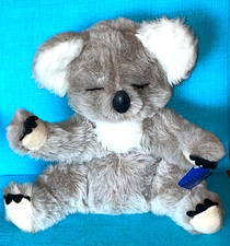 Vintage 1970s Knickerbocker Animals of Distinction 15" Koala Bear Plush Has Tags