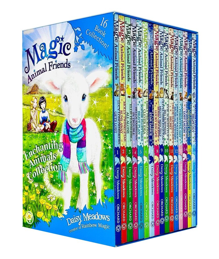 Magic Animal Friends Enchanted Animals 16 Books Box Set by Daisy Meadows