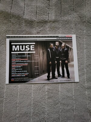 TPGM32 WERBUNG 5X8 MUSE : TOURDATEN NOVEMBER 2006