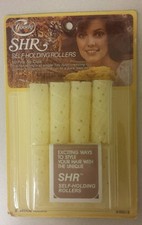 Vintage Hair Rollers Self Holding Unique old hard to find retro Item NICE 