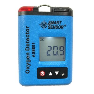Oxygen Gas Analyzer Detector Oxygen O2 Concentration Leak Monitor Range ...