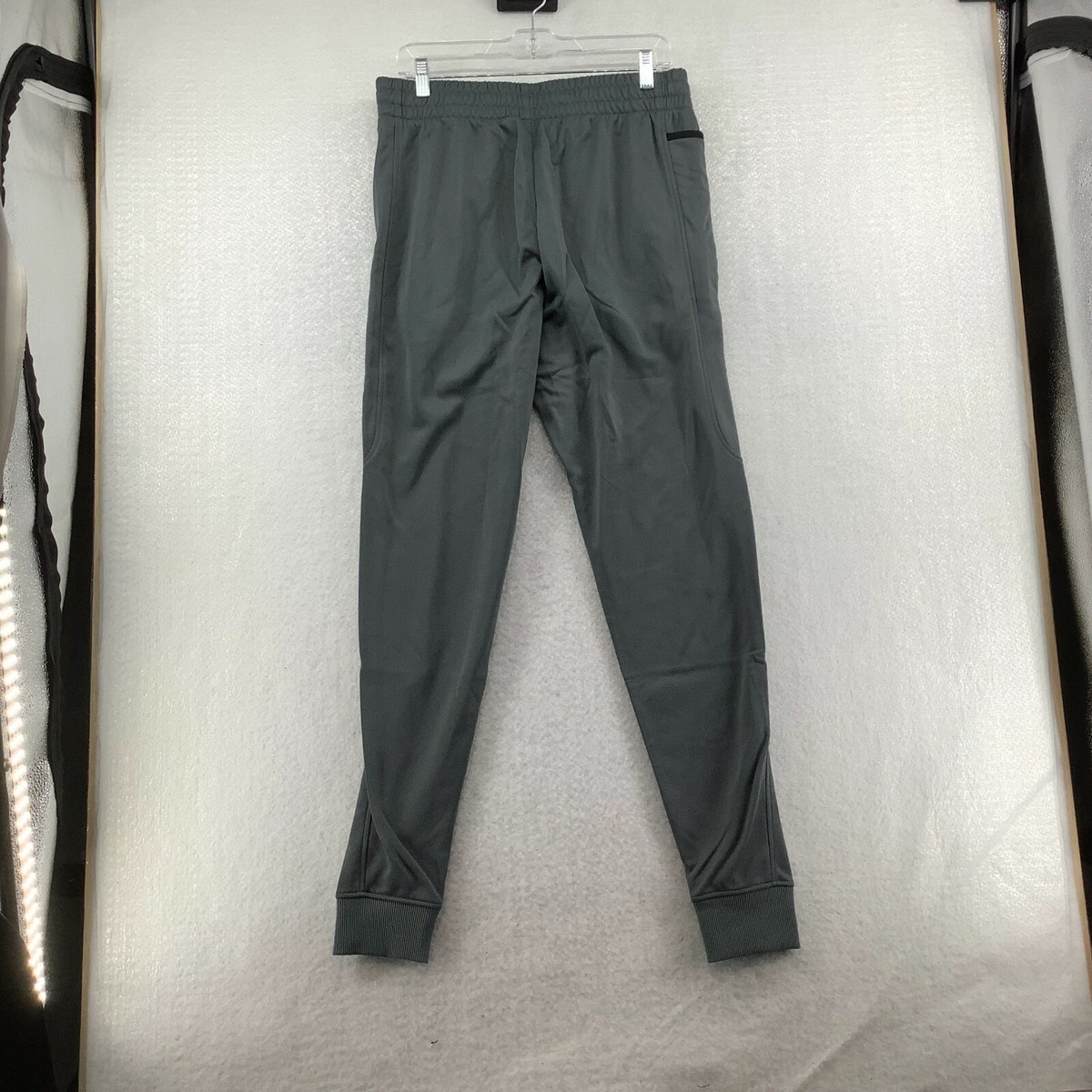 Under Armour Mens Cold Gear Loose Fit Tapered Leg Gray Jogger Pant
