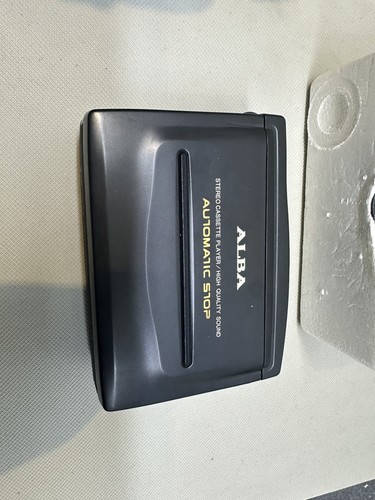 Vintage ALBA CP-45 Personal Portable Stereo Cassette Player + HEADPHONES #3F - Picture 2 of 7