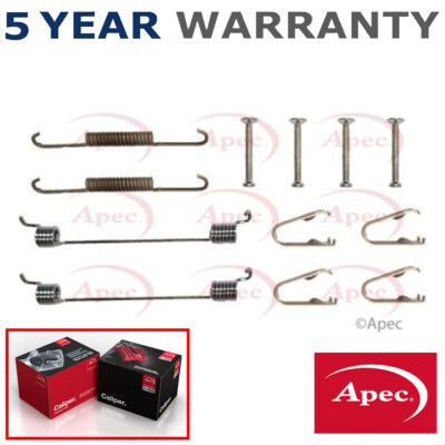 Apec Rear Brake Shoes Fitting Kit Fits Fiat Punto Idea Bravo Marea