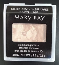 Rare New In Package Mary Kay Illuminating Bronzer Gilded Glow #154379 Full Size