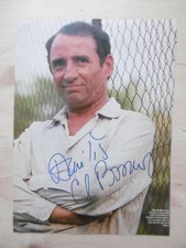 Claude Brasseur Autogramm signed A4 Magazinbild 