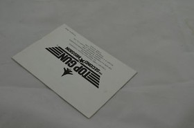 Top Gun Second Mission NES Anleitung #2939