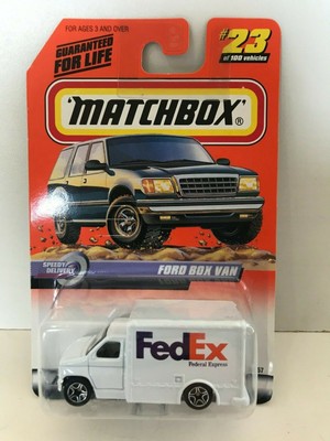 matchbox fedex truck