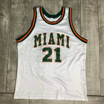 miami hurricanes white jersey
