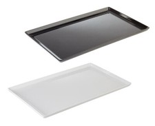SERIE Melamin GN Tablett FLOAT Gastronorm Wei&szlig; oder Schwarz stapelbar Gastlando