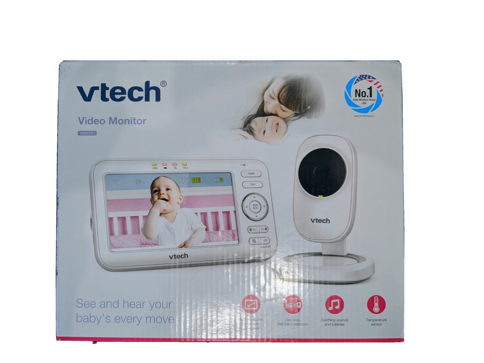 vtech 5251 baby monitor