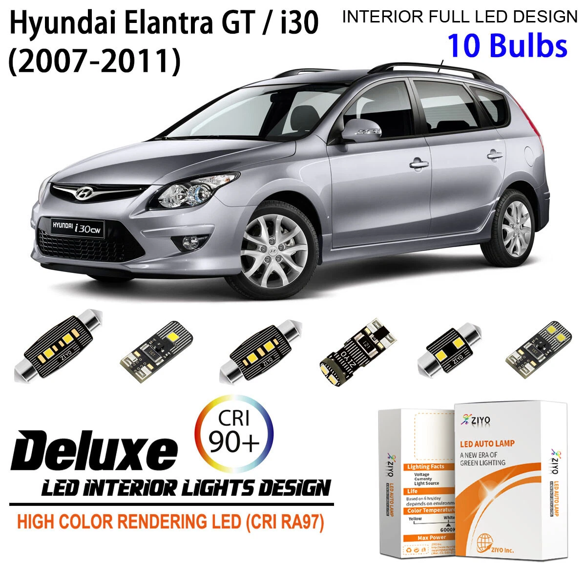 Hyundai Elantra Interior Lighting Kit Matttroy