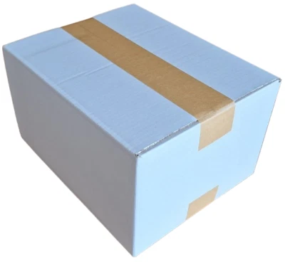 MARKENLOS TOP - Faltkarton 2-wellig weiss 250x200x140 mm