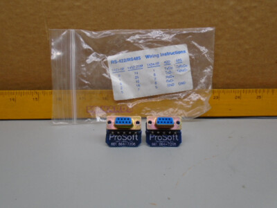 New old Stock ProSoft 1454-9F Connection adapters 14549F   WX85