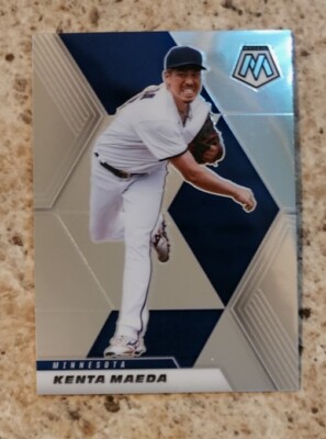 2021 Panini Mosaic Base #85 Kenta Maeda Minnesota Twins Mlb