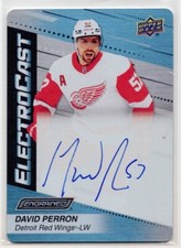 2023 2023-24 Upper Deck Engrained ElectroCast Autographs #EC26 David Perron