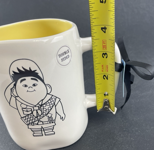 RAE DUNN Movie UP Mug Russell the Wilderness Explorer Double Sided 20 oz NEW - Picture 5 of 8