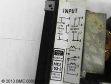 Warner Electrical Supply In 120 Or 220/240 Vac Out 90 Vdcv Mcs I53-3