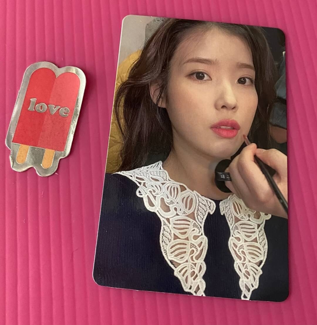 IU LEE LILAC Official Photocard 1st Musickorea Benefits K-POP NEW