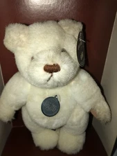 RARE Vtg GUND - WHITE GUNDY BEAR - #1984 - 8" - 1984 - Original