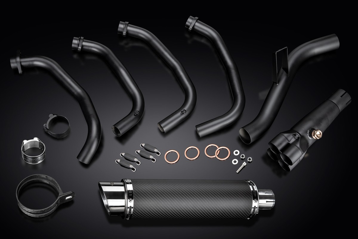 Kawasaki Z900RS SE 18-24 Full Exhaust 4-1 350mm Round Ceramic