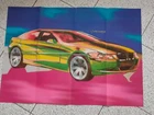 BMW 3 Series Chris Bangle Poster Drawing Nagashima