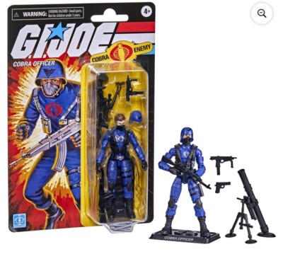 Cobra Officer GI Joe Retro Collection 3.75-Inch Action Figure