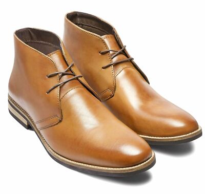 Oxford Men\'s Tan Brown Leather Chukka Boots Buy Tan Brown Leather Chukka Boots from Next USA main image 4