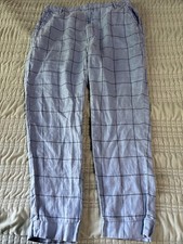 Sundance 14 100 Linen Pants Bohemian Peasant Beach Travel Business EUC Soft