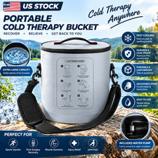Ice Machine w/Compression for Knee Hip Cold Therapy After Surgery Quiet Pump