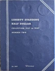 Liberty Walking Half Dollar Set With 28 90% Silver Coins Whitman Collection # 2