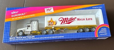 SIKU 3117 Miller High Life Semi-Trailer Promo  1/55 119001 Mack Truck Die Cast