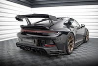 Maxton Design Diffusor Flaps Passend FüR Porsche 911 992 GT3 Schwarz Hochglanz