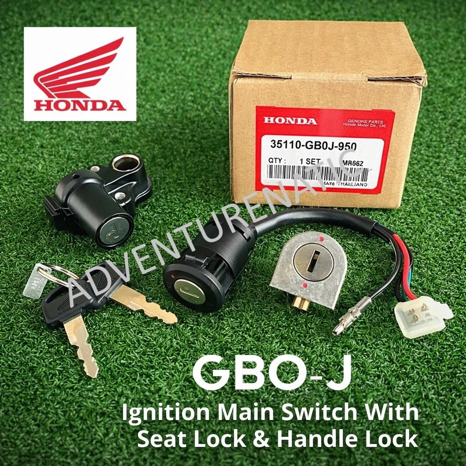 Jeu d'interrupteurs d'allumage d'origine Honda GB0J C70 C90 C100 Super Cub Re... - Photo 1/4