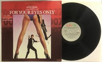 V/A : James Bond 007 For Your Eyes Only OST - LP - Liberty - Italy   NM