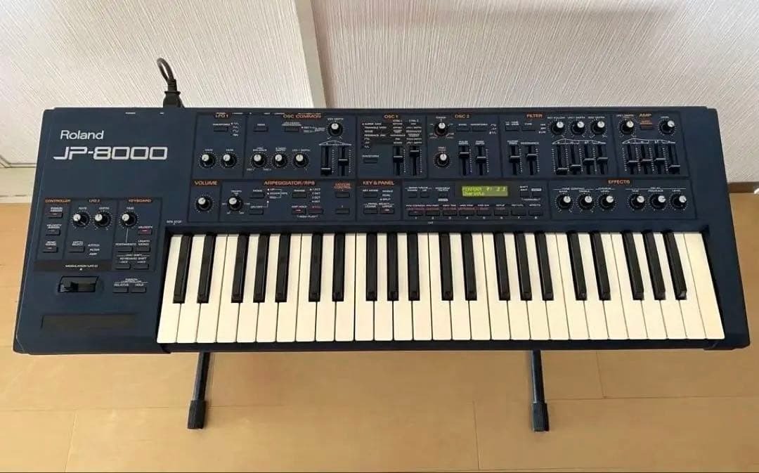 Roland JP-8000 アナログモデリングシンセサイザー 鍵盤楽器 Roland Jp-8000 Keyboard Synthesizer for sale online | eBay