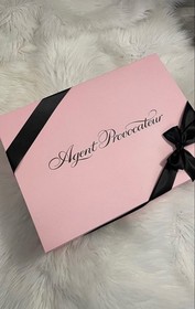 AGENT PROVOCATEUR 3 LARGE PINK GIFT BOX WITH TISSUE, RIBBON & AP STICKER BNWT