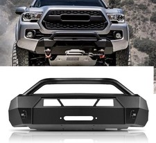 Front Bumper Fit For Toyota Tacoma 2016-2023 Front Winch Bumper Guard Push Bar Front Bumper Fit For Toyota Tacoma 2016-2023 Front Winch Bumper Guard Push Bar
