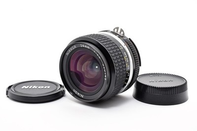 [N Mint] Nikon Ai-s AIS Nikkor 24mm f/2.8 MF Wide Angle Lens From Japan #22060